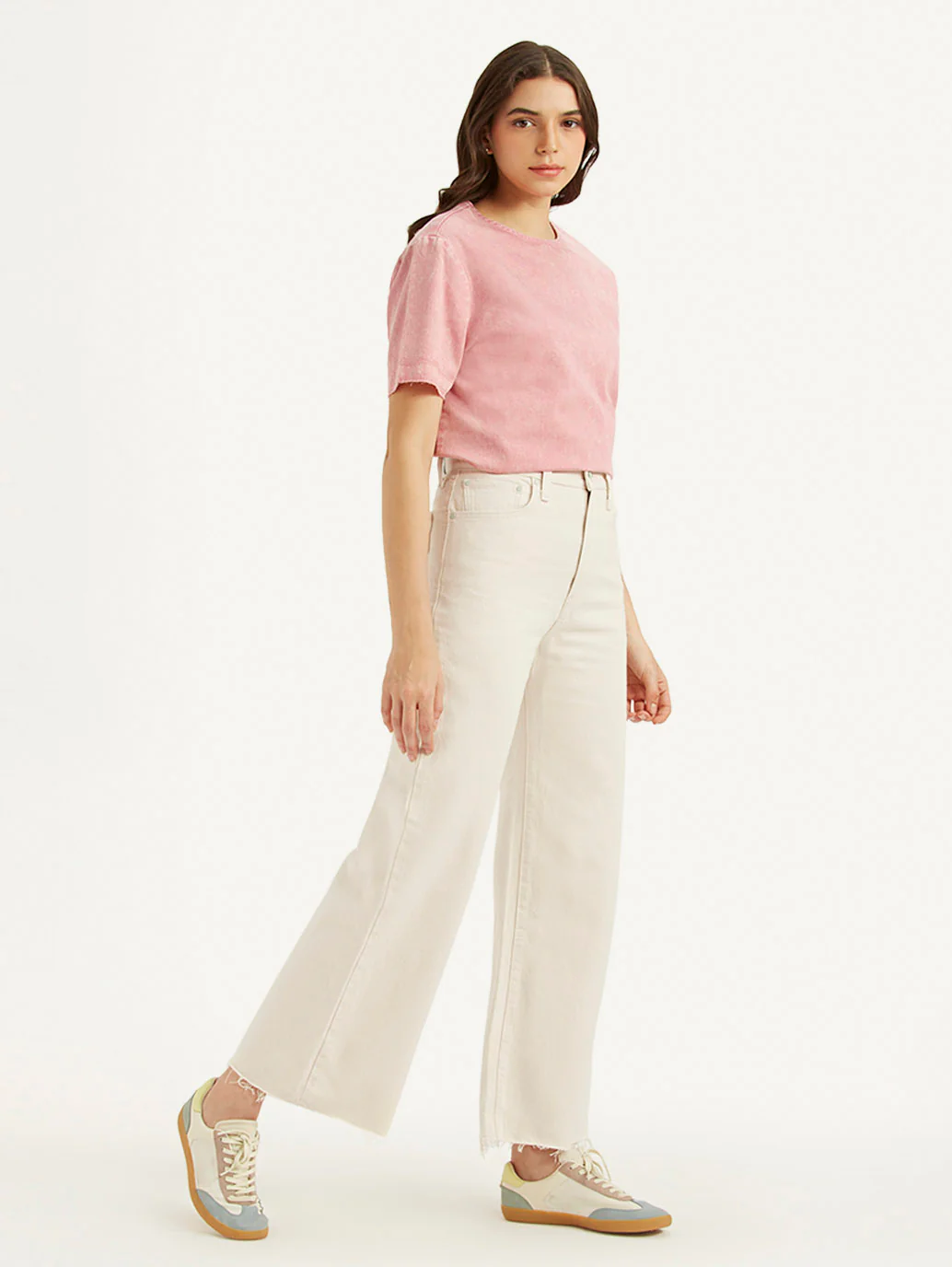 women's black loose fit low rise jeans