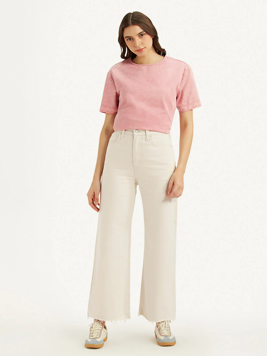 women's black loose fit low rise jeans