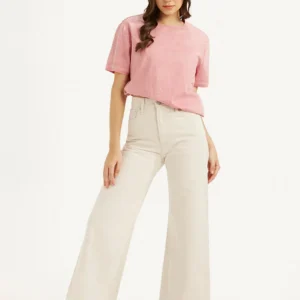 women's black loose fit low rise jeans